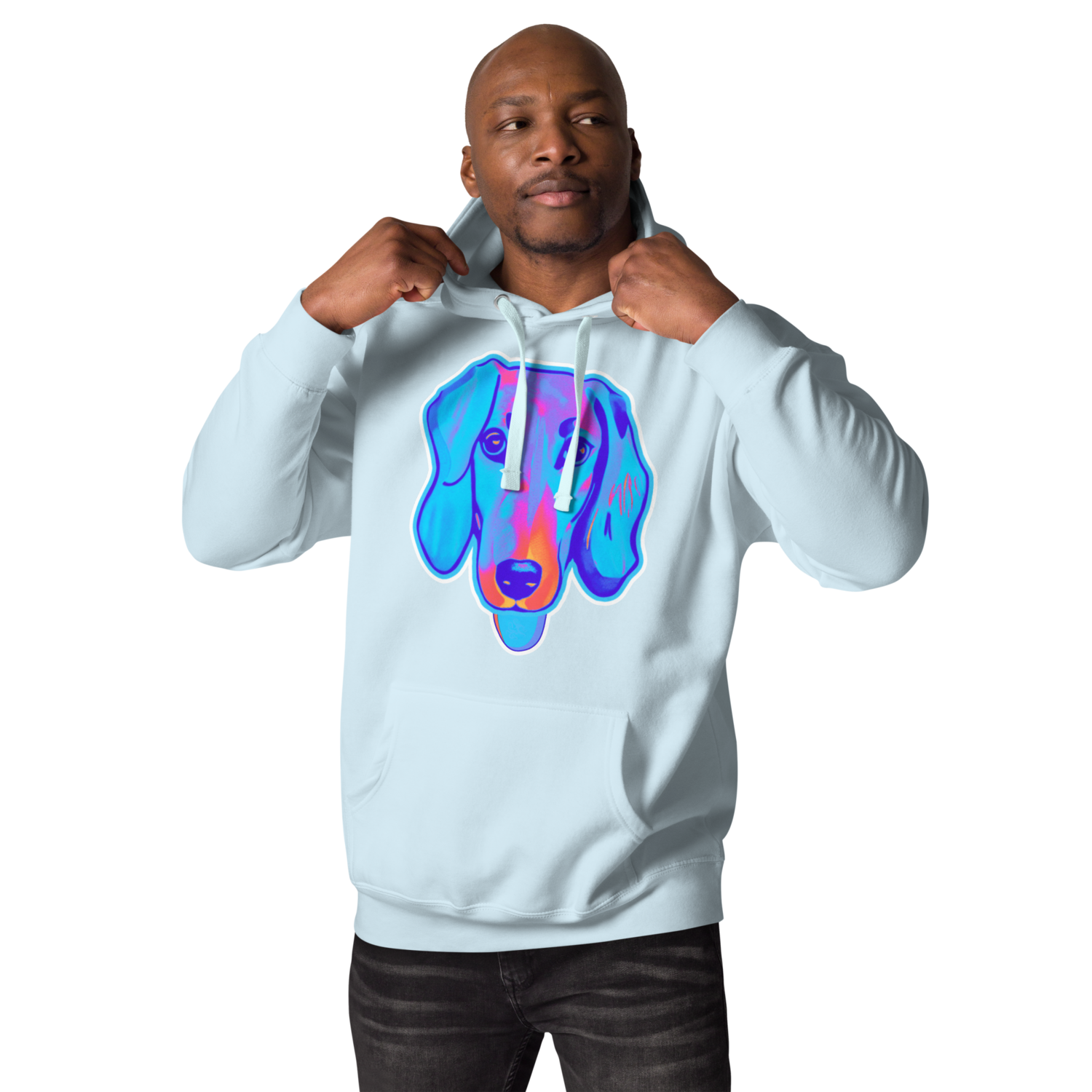 Unisex Hoodie - Dachshund Licks &amp; Kisses