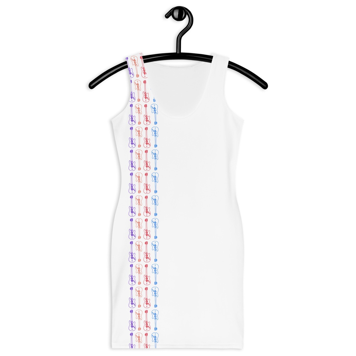 Dress Tank Bodycon - Studio White Stripes