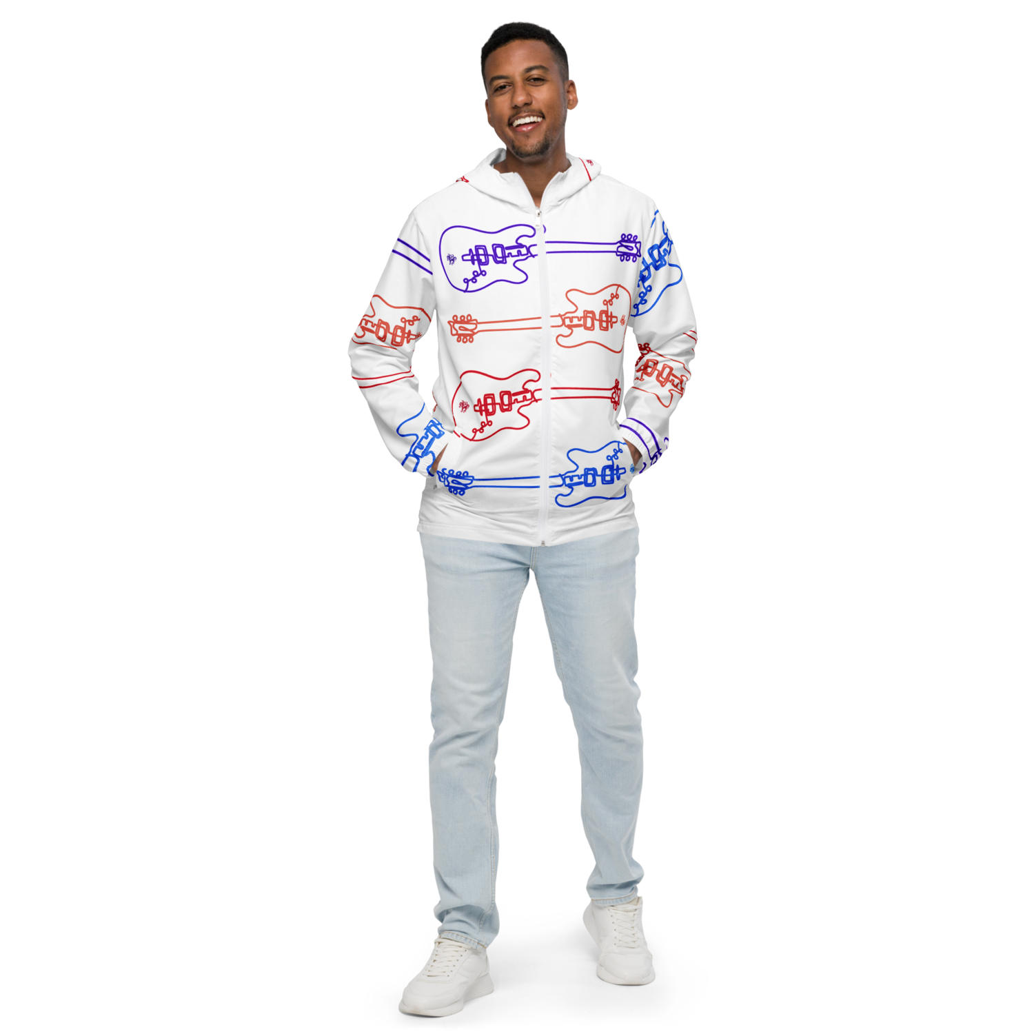 Windbreaker - Studio Guitar - White Lightning