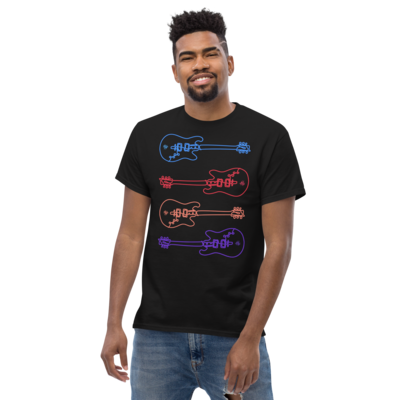 Unisex classic tee - Studio Guitar - Multi-Color