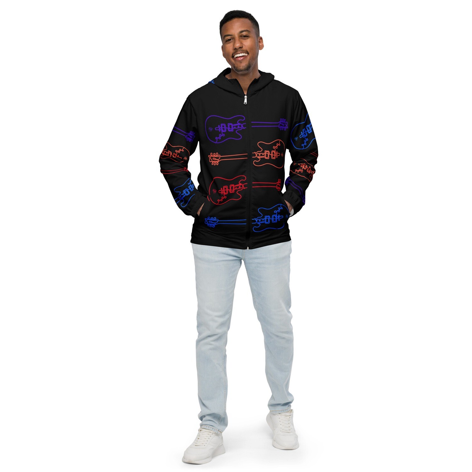 Unisex windbreaker - Studio Guitar - Black Sabbath