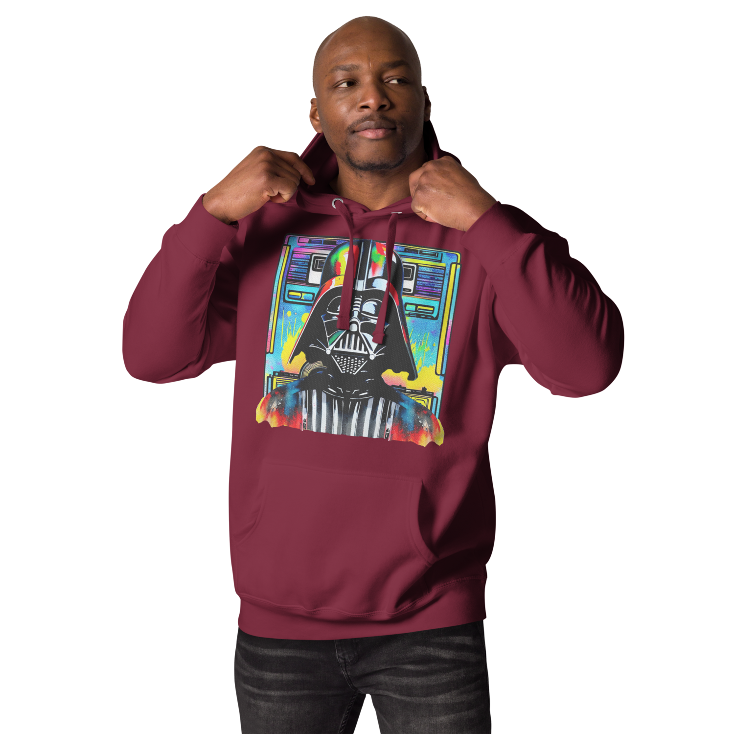 Unisex Hoodie - Star Wars: Darth Vader Amped Up! 