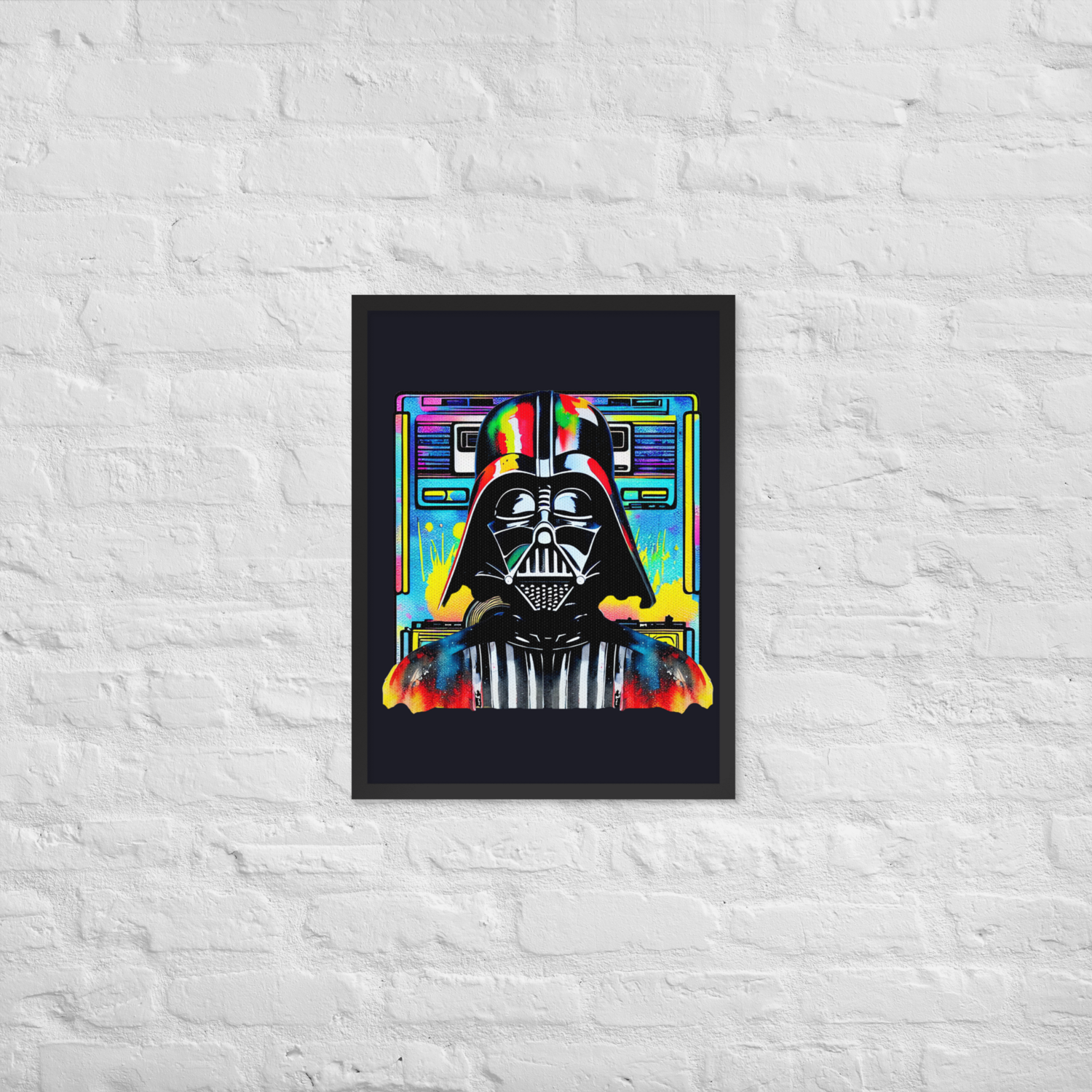Framed Wall Art - Star Wars: Darth Vader Amped Up!