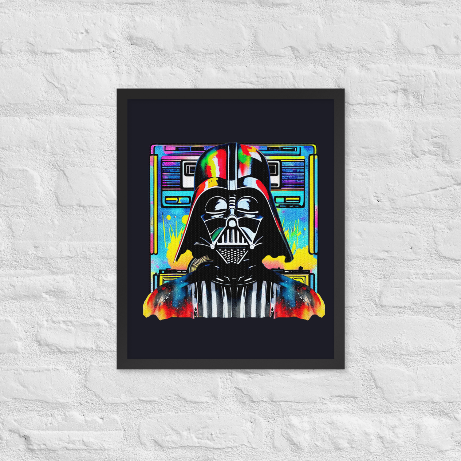 Framed Wall Art - Star Wars: Darth Vader Amped Up!