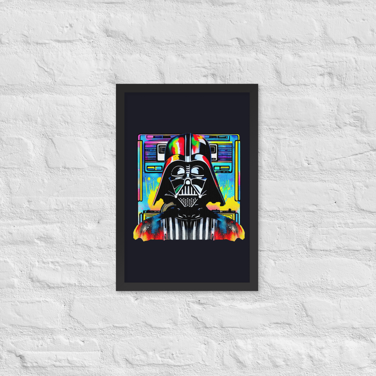 Framed Wall Art - Star Wars: Darth Vader Amped Up!