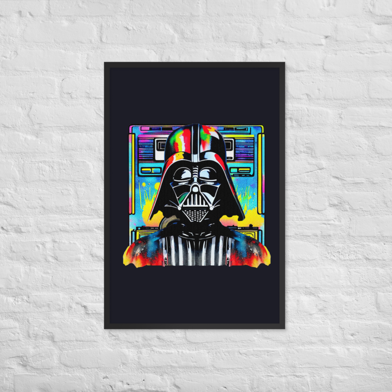 Framed Wall Art - Star Wars: Darth Vader Amped Up!