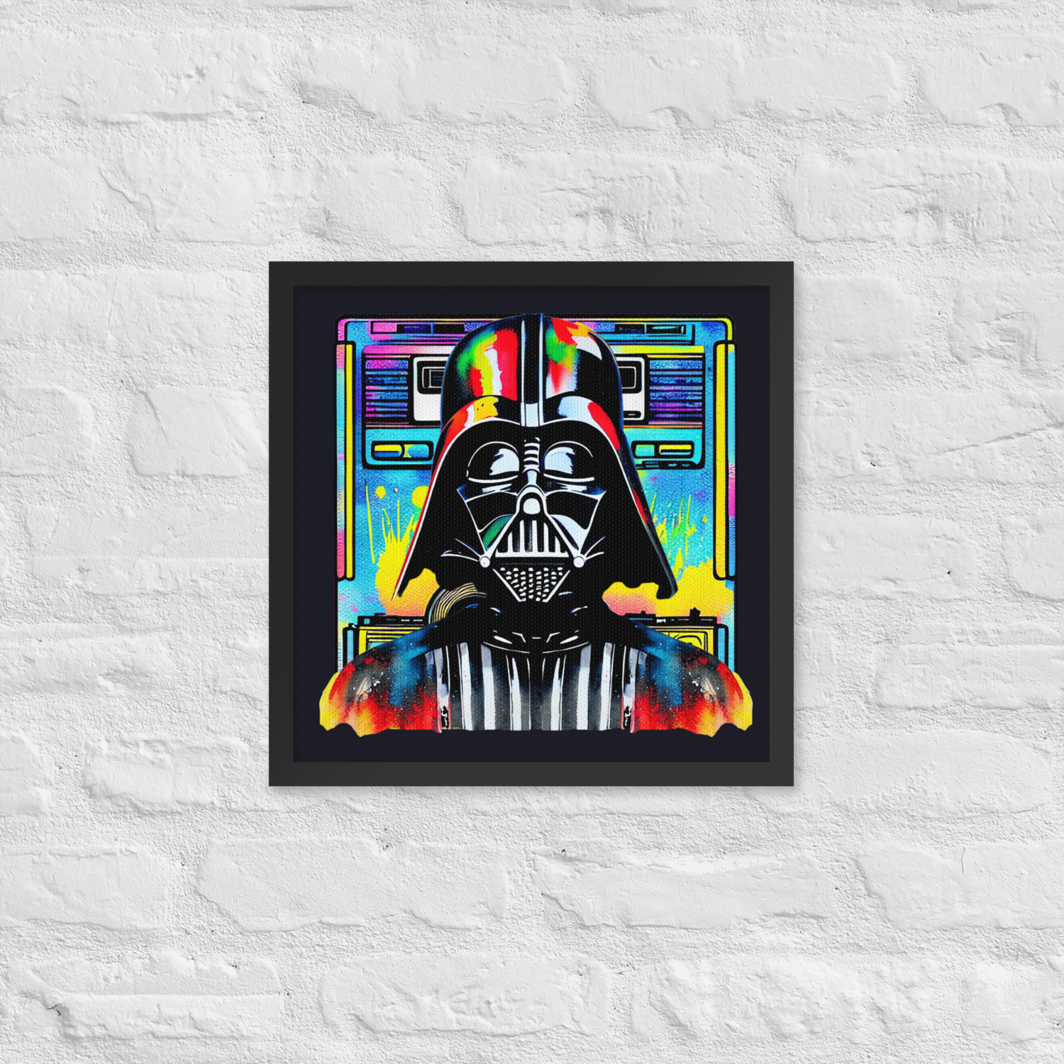Framed Wall Art - Star Wars: Darth Vader Amped Up!