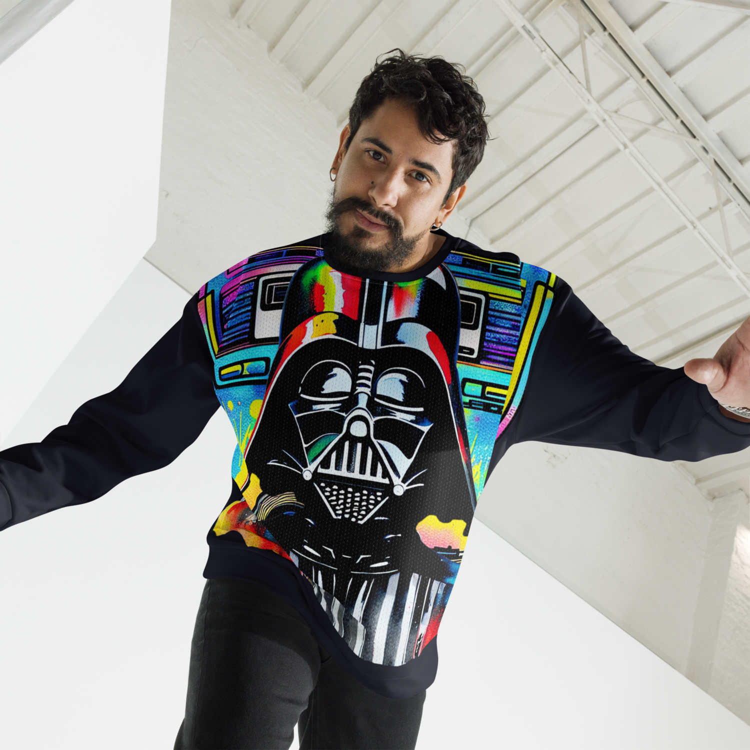 Unisex Sweatshirt - Star Wars: Darth Vader Amped Up!