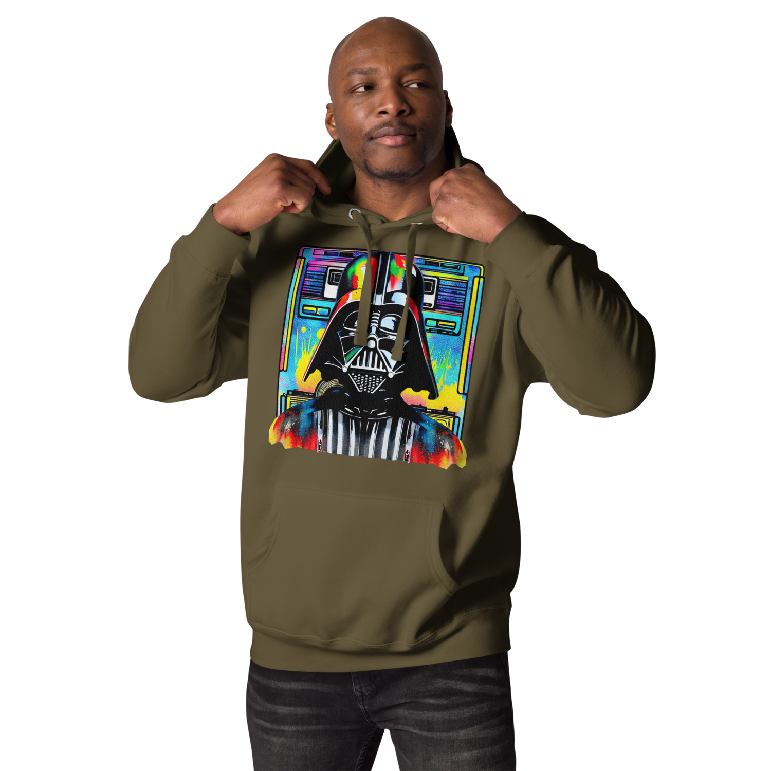 Unisex Hoodie - Star Wars: Darth Vader Amped Up! 