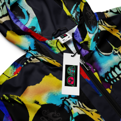 Unisex windbreaker - Mean Muggin' Skull