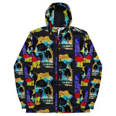 Unisex windbreaker - Mean Muggin&#39; Skull