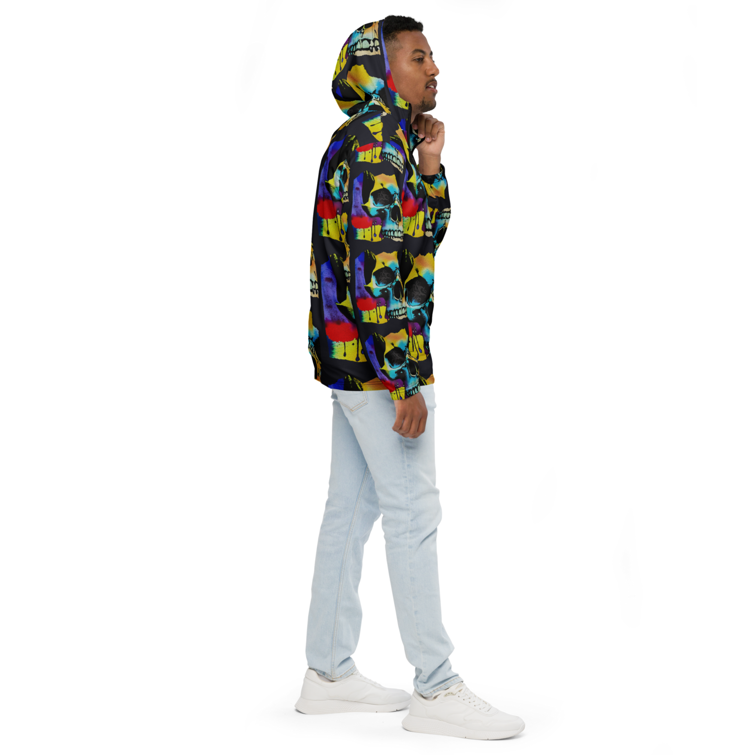Unisex windbreaker - Mean Muggin&#39; Skull