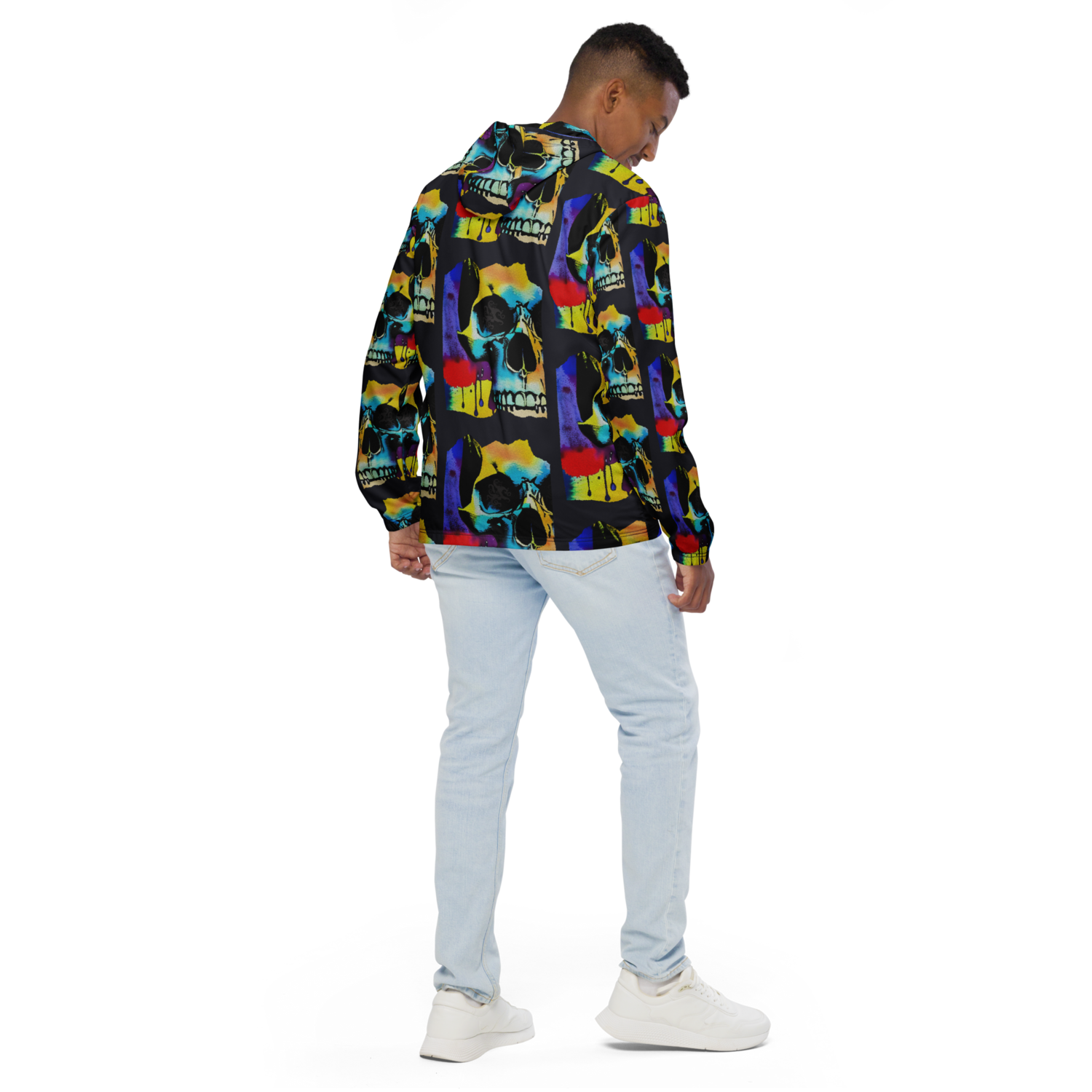 Unisex windbreaker - Mean Muggin&#39; Skull