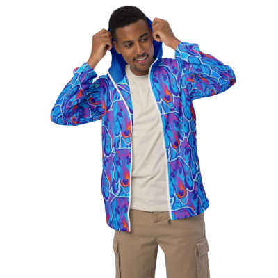 Unisex windbreaker - Dachshund Licks &amp; Kisses