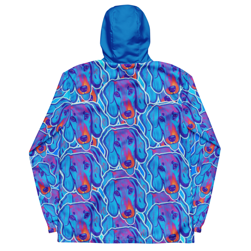 Unisex windbreaker - Dachshund Licks &amp; Kisses