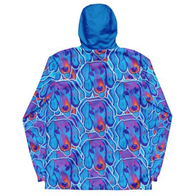 Unisex windbreaker - Dachshund Licks &amp; Kisses