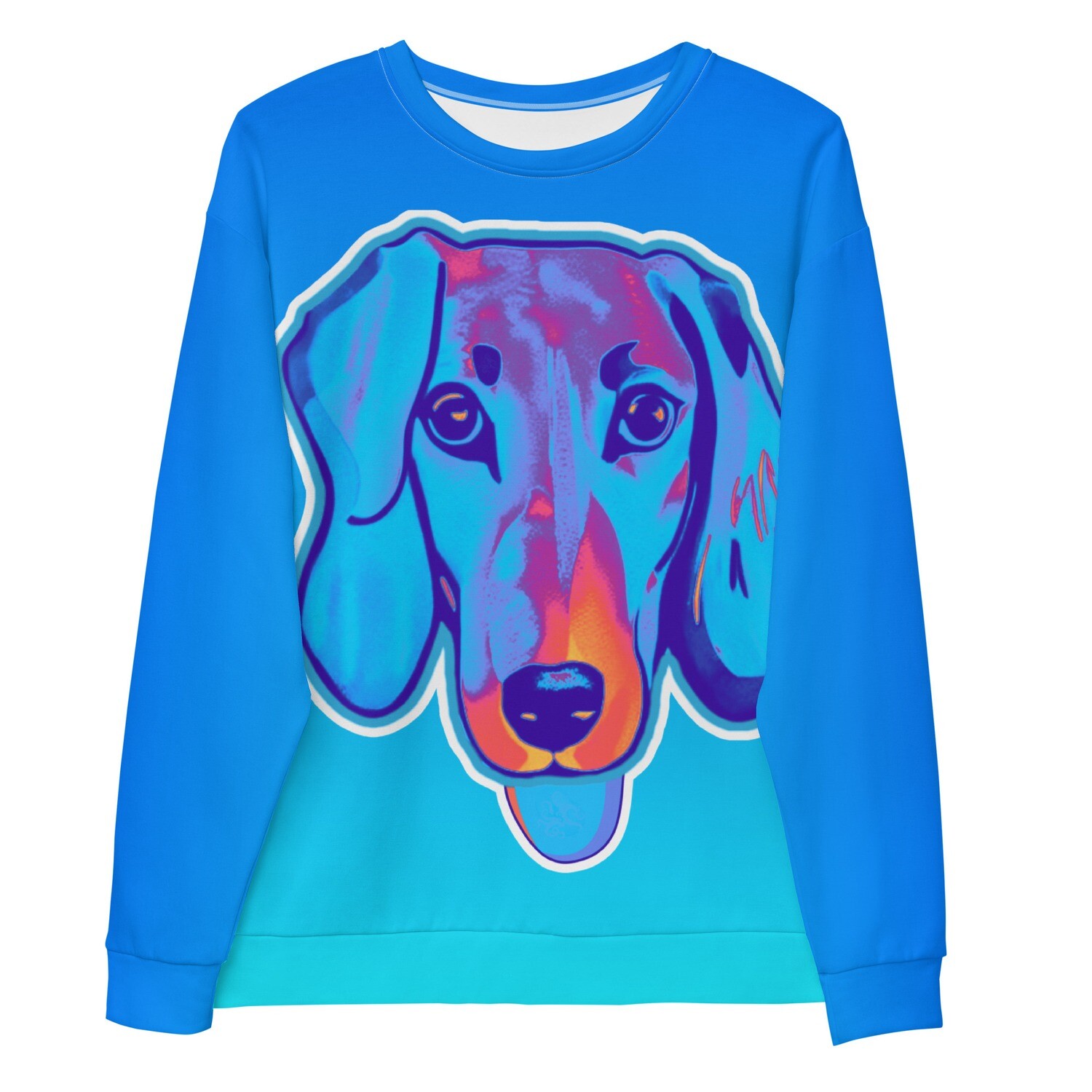 Unisex Sweatshirt - Dachshund Licks &amp; Kisses