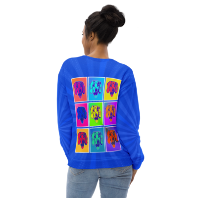 Unisex Sweatshirt - Dachshund Retro Pop Art