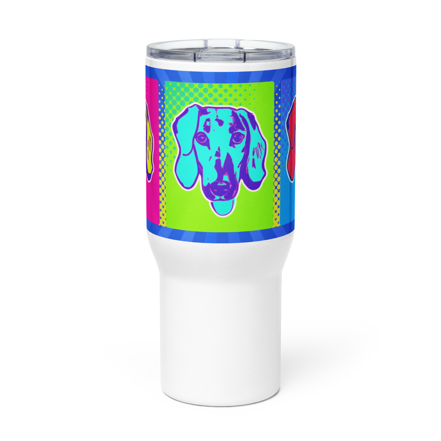 Tumbler - Dachshund Retro Pop Art