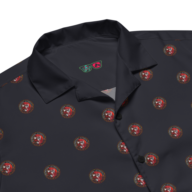 Unisex button shirt - Satire: Dude, Red Flags! Pattern
