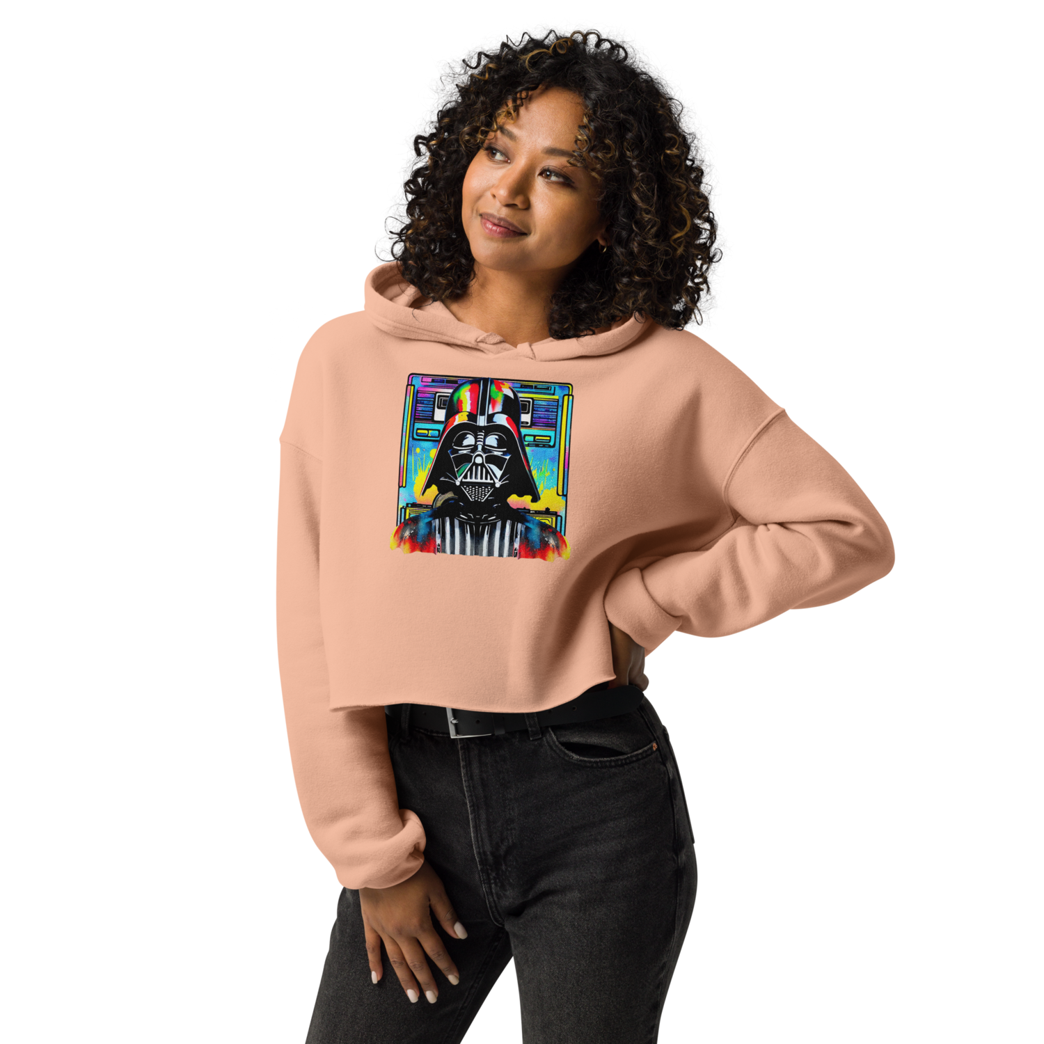 Crop Hoodie - Star Wars: Darth Vader Amped Up!