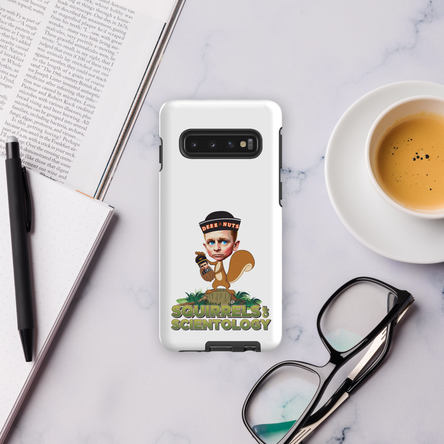 Tough case for Samsung® Phone - Squirrels Of Scientology - Deez Nuts