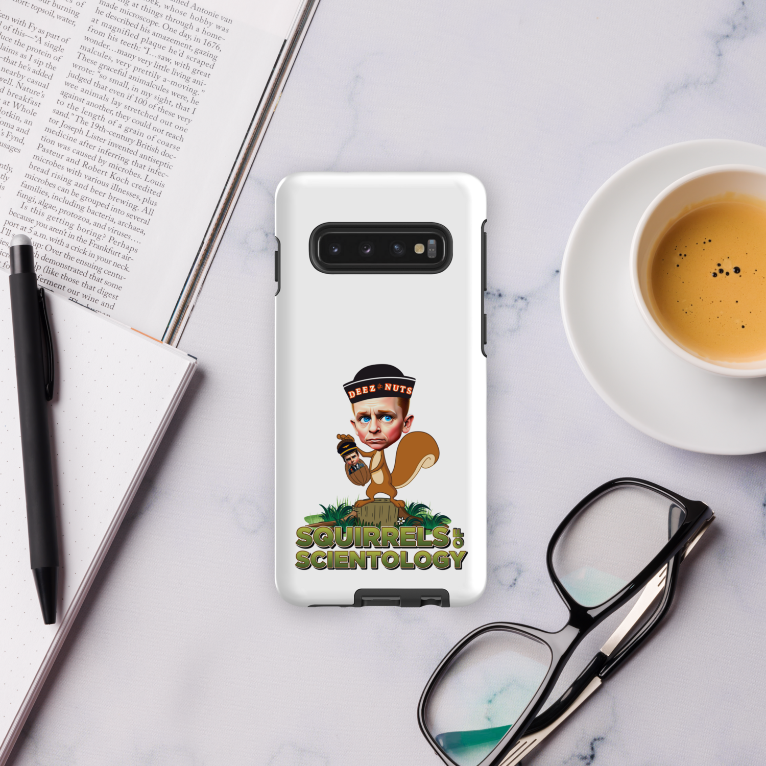 Tough case for Samsung® Phone - Squirrels Of Scientology - Deez Nuts
