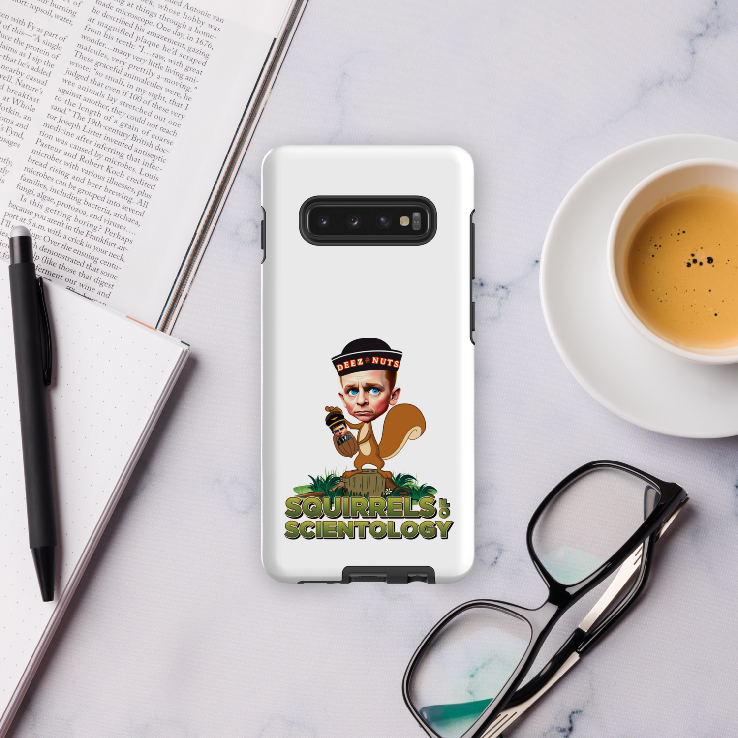 Tough case for Samsung® Phone - Squirrels Of Scientology - Deez Nuts