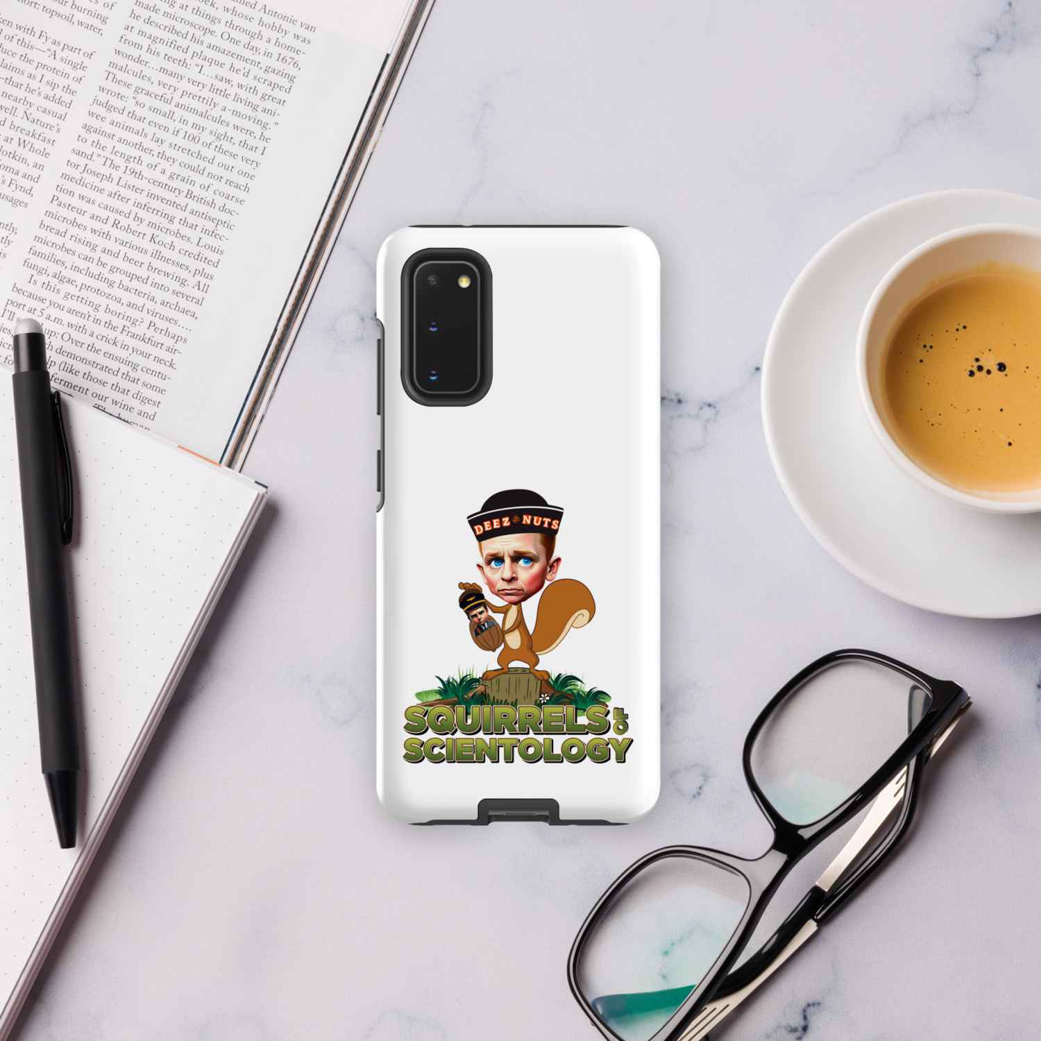 Tough case for Samsung® Phone - Squirrels Of Scientology - Deez Nuts