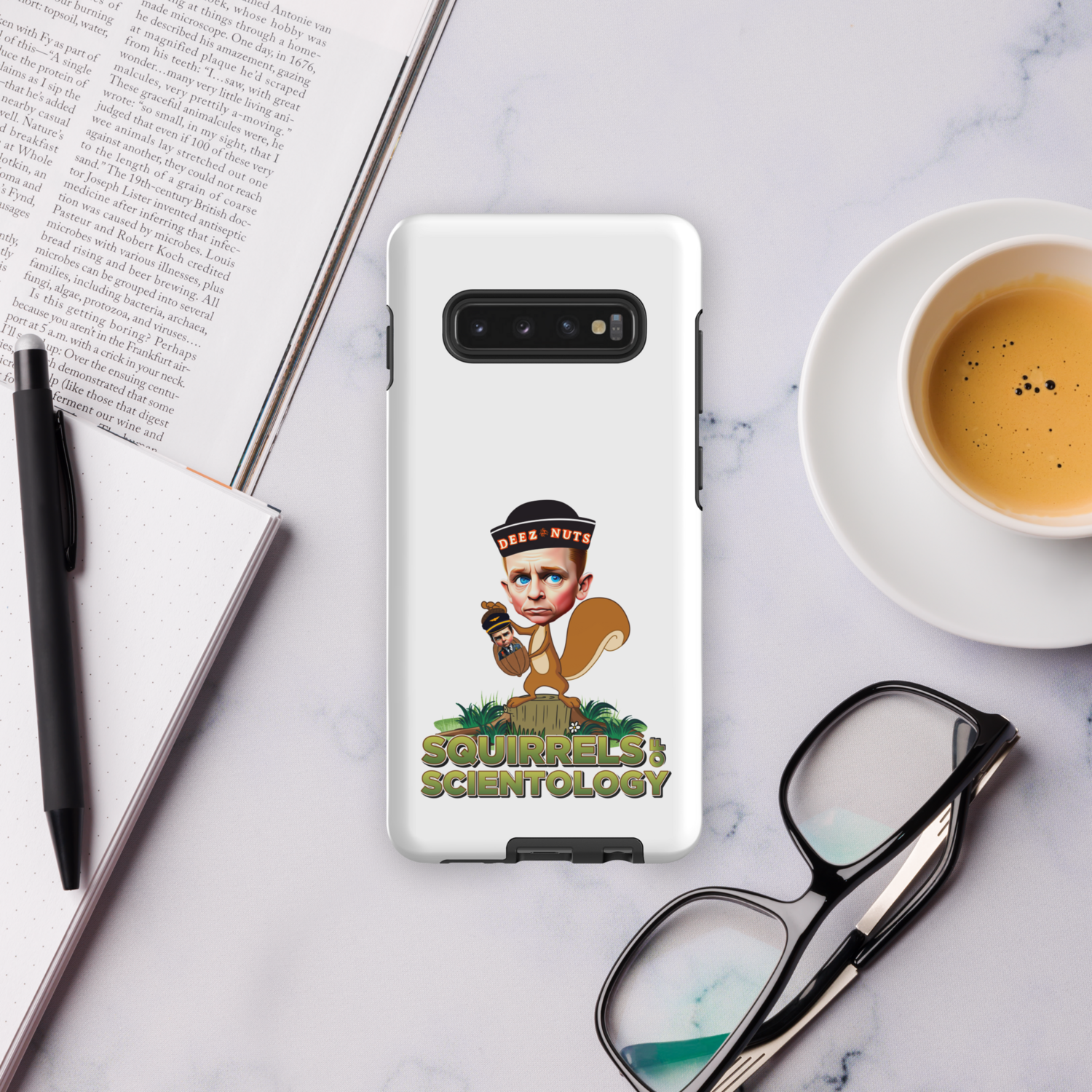Tough case for Samsung® Phone - Squirrels Of Scientology - Deez Nuts