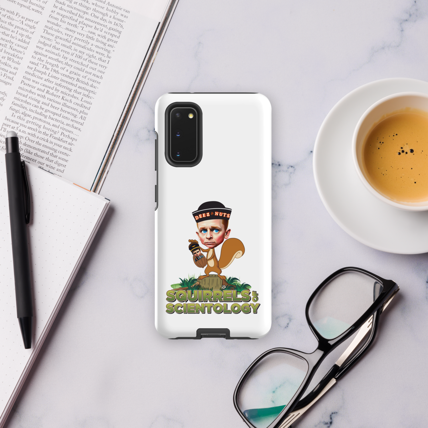Tough case for Samsung® Phone - Squirrels Of Scientology - Deez Nuts