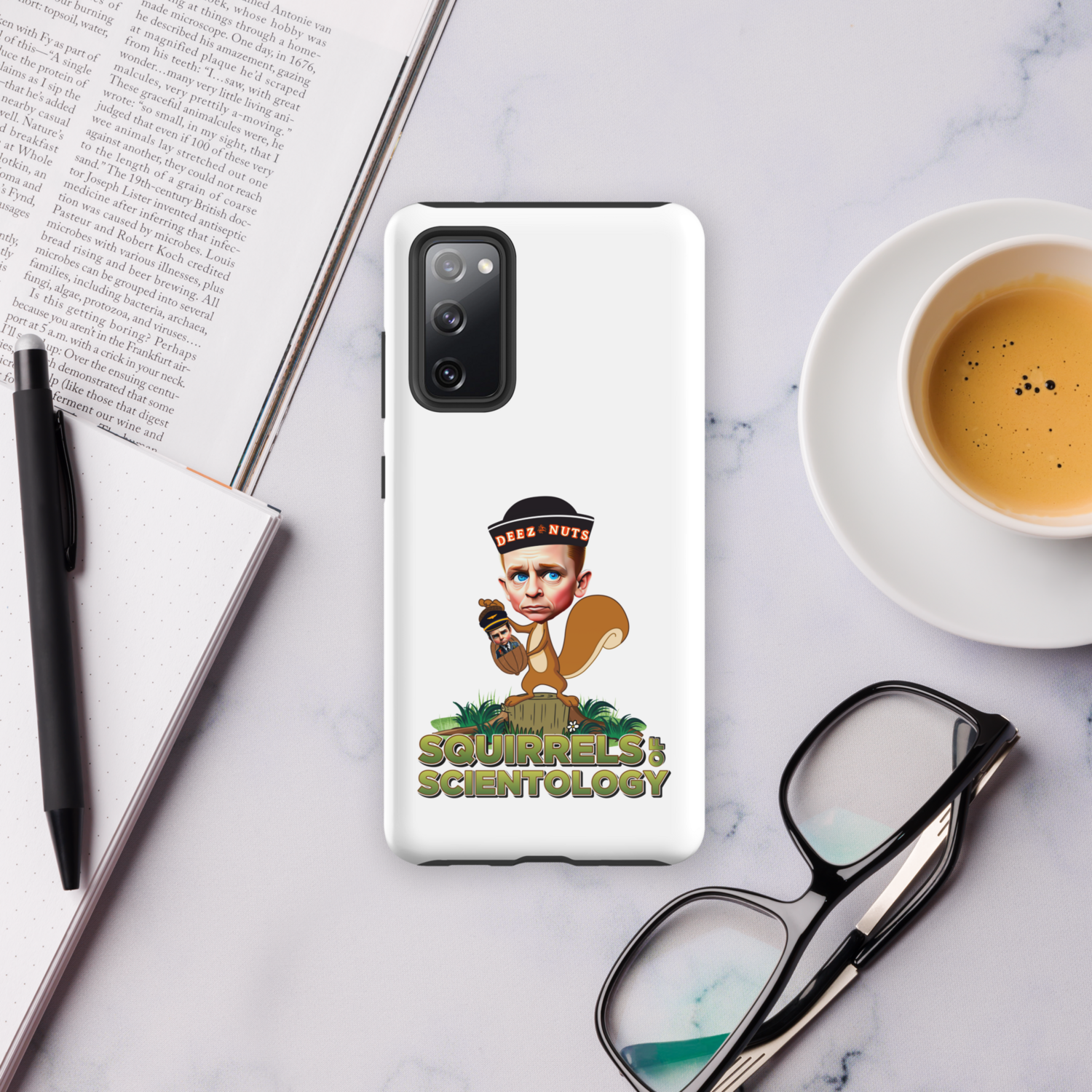 Tough case for Samsung® Phone - Squirrels Of Scientology - Deez Nuts
