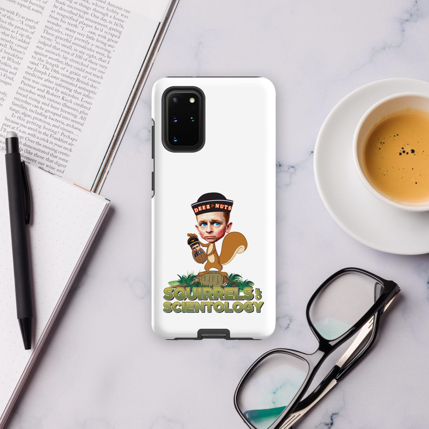 Tough case for Samsung® Phone - Squirrels Of Scientology - Deez Nuts