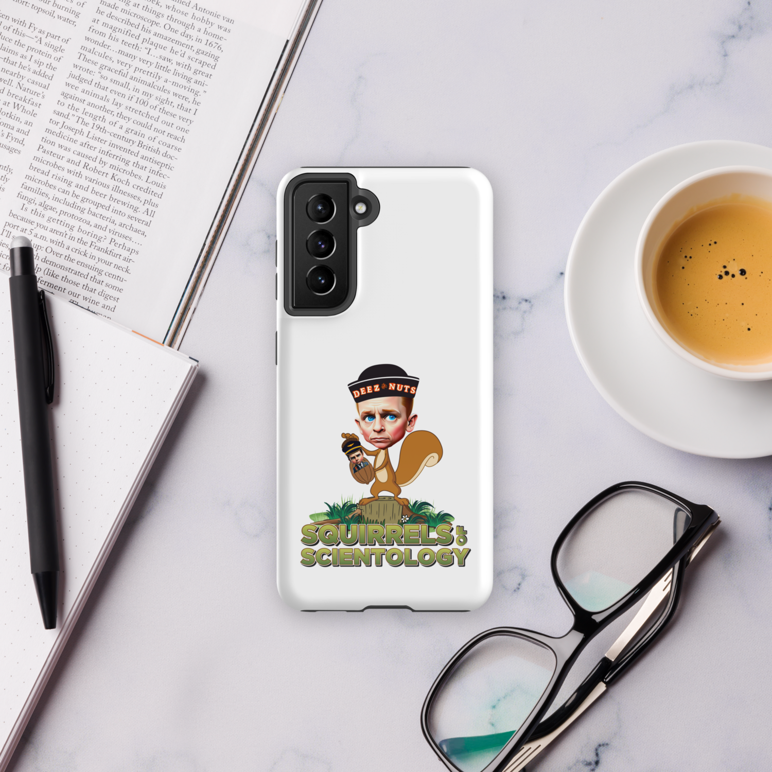 Tough case for Samsung® Phone - Squirrels Of Scientology - Deez Nuts