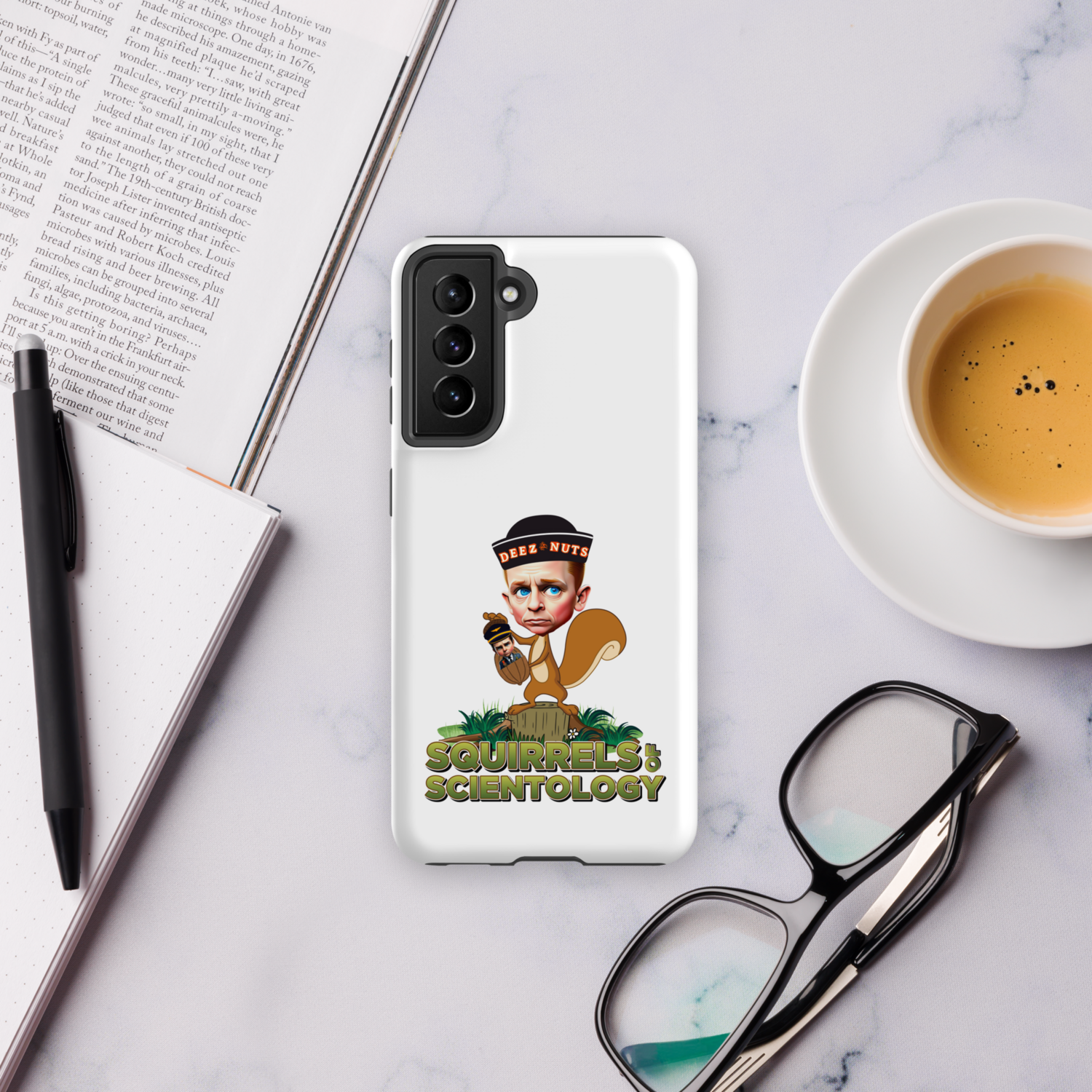 Tough case for Samsung® Phone - Squirrels Of Scientology - Deez Nuts