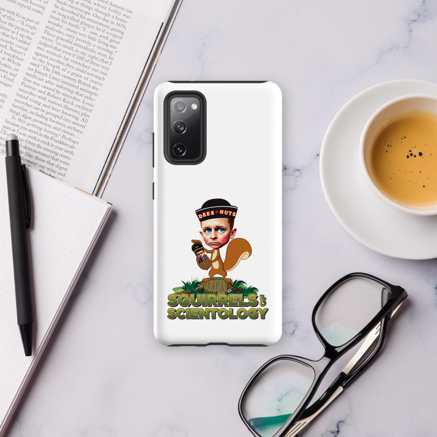 Tough case for Samsung® Phone - Squirrels Of Scientology - Deez Nuts
