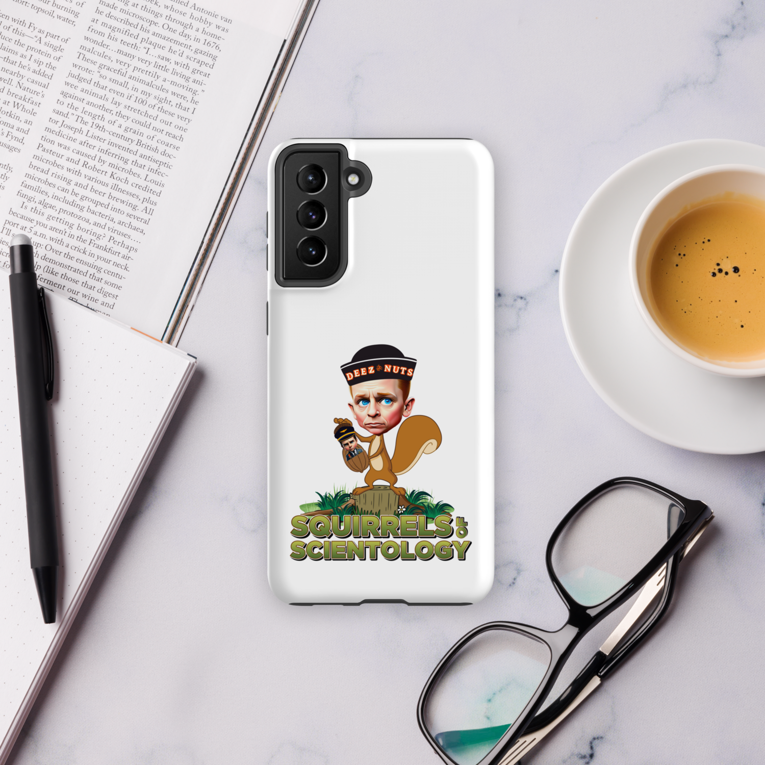 Tough case for Samsung® Phone - Squirrels Of Scientology - Deez Nuts
