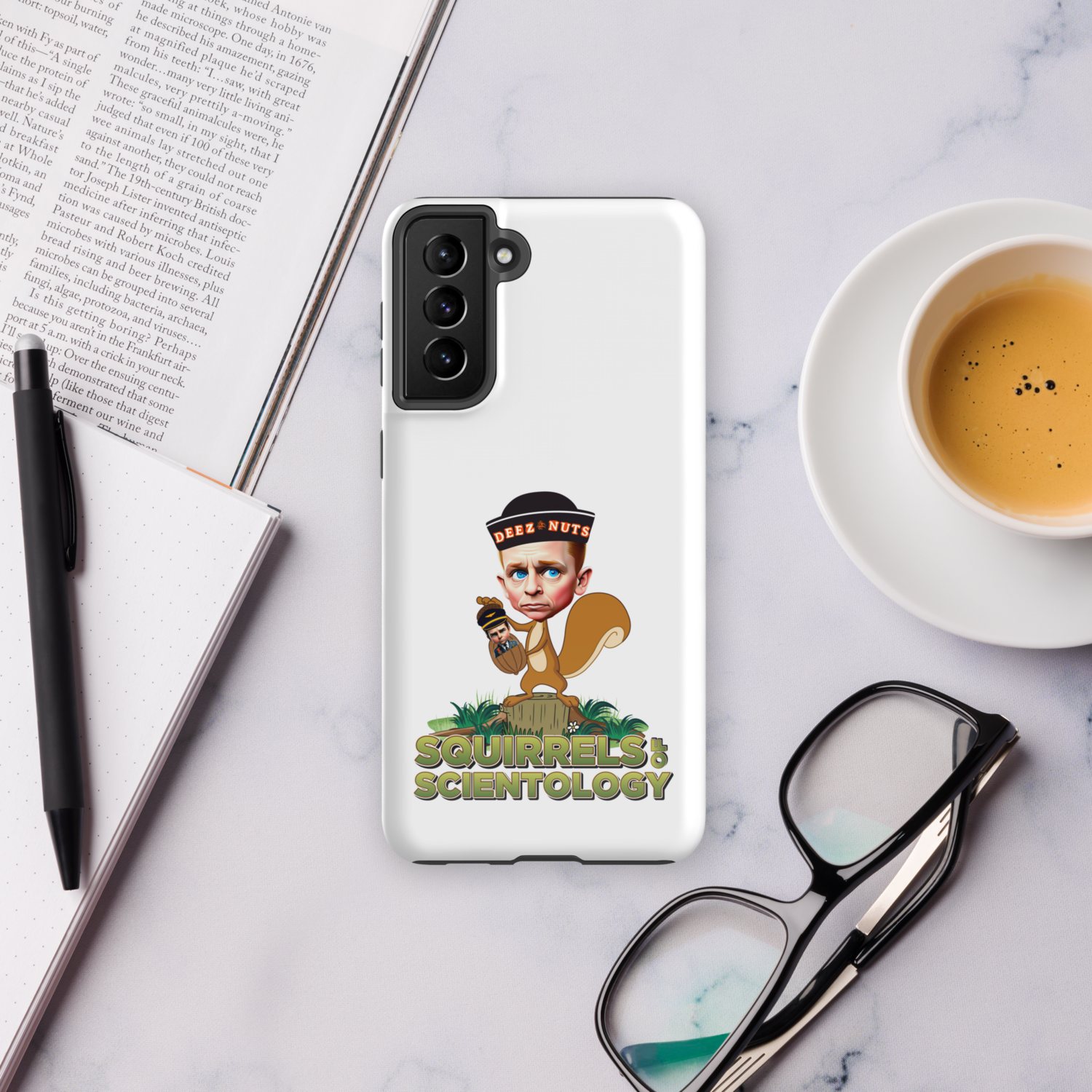 Tough case for Samsung® Phone - Squirrels Of Scientology - Deez Nuts
