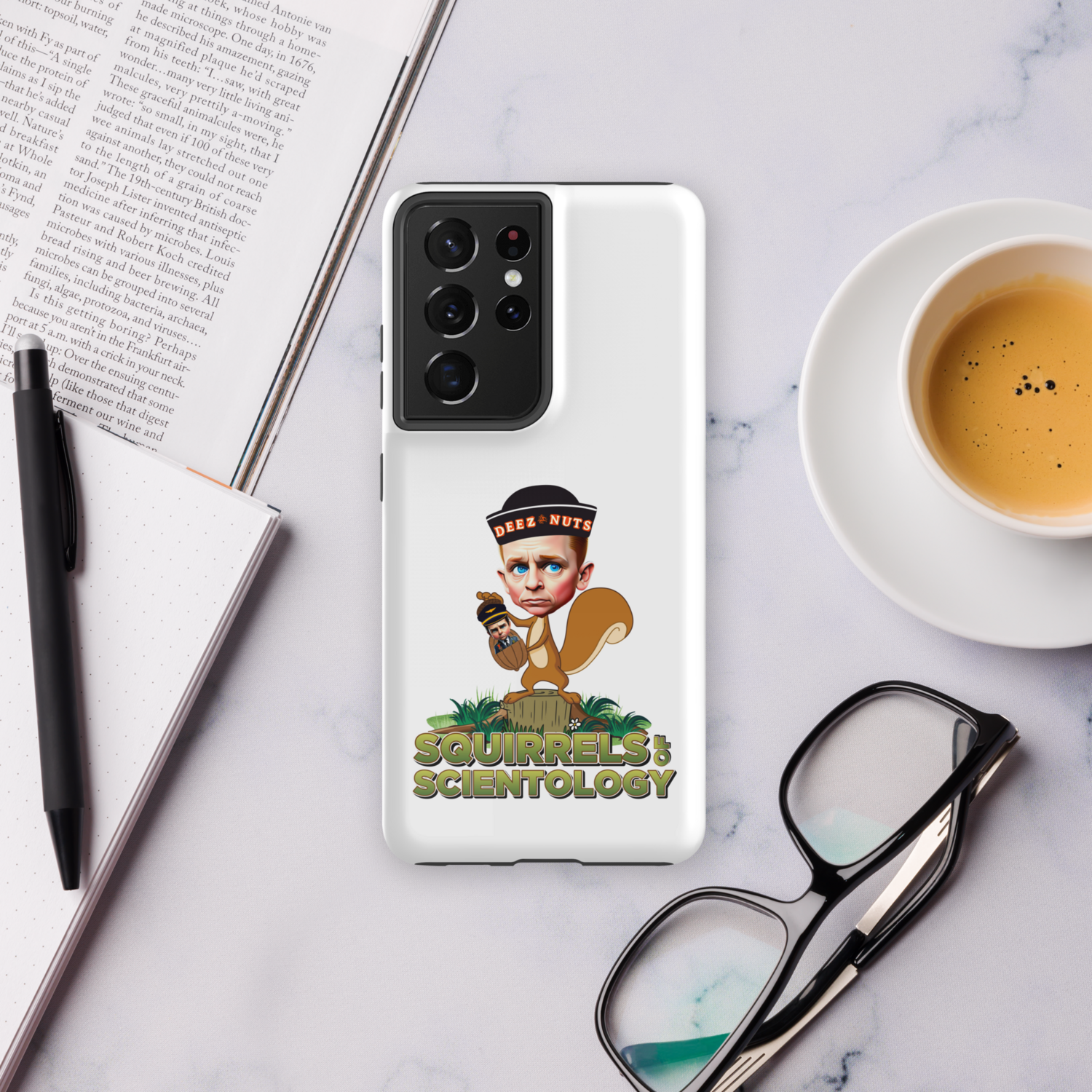 Tough case for Samsung® Phone - Squirrels Of Scientology - Deez Nuts