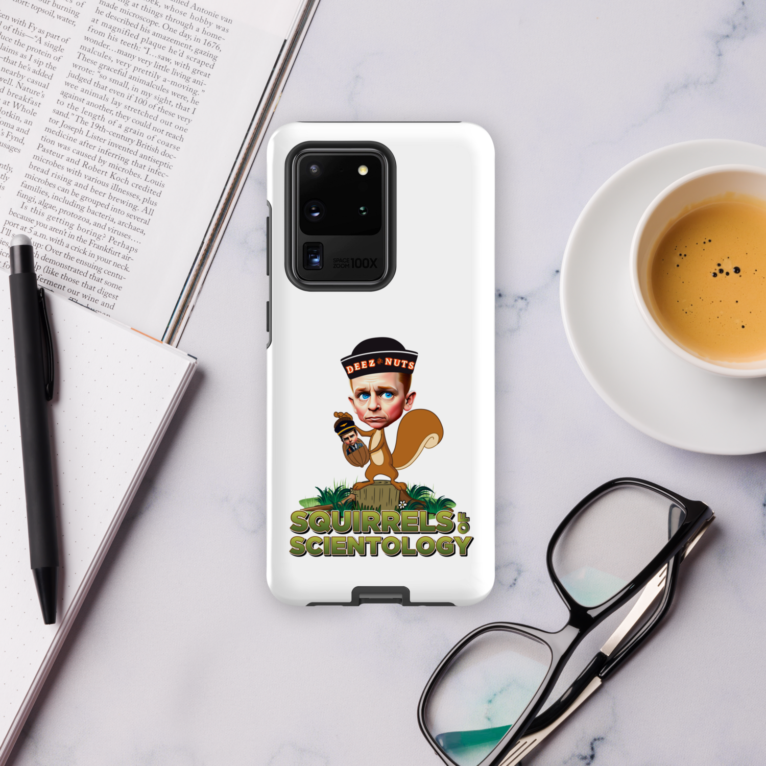 Tough case for Samsung® Phone - Squirrels Of Scientology - Deez Nuts