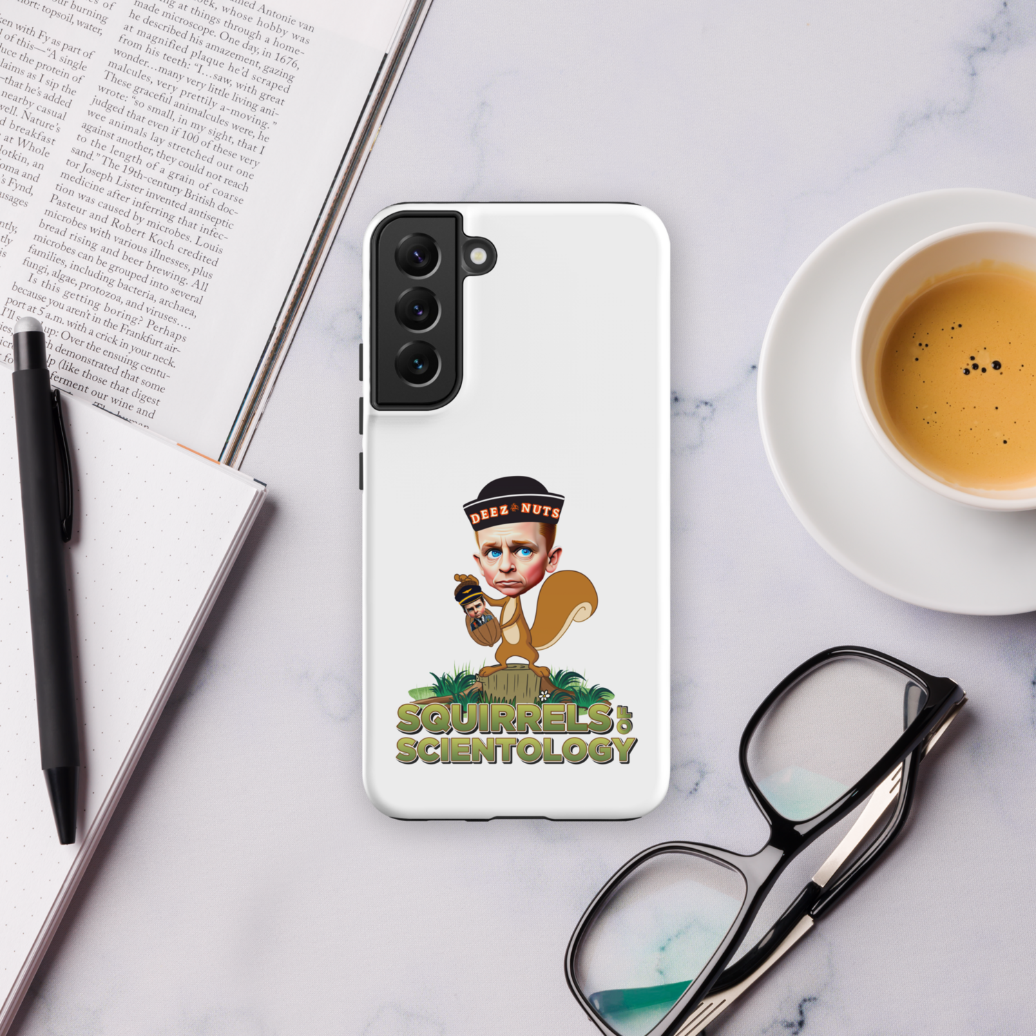 Tough case for Samsung® Phone - Squirrels Of Scientology - Deez Nuts