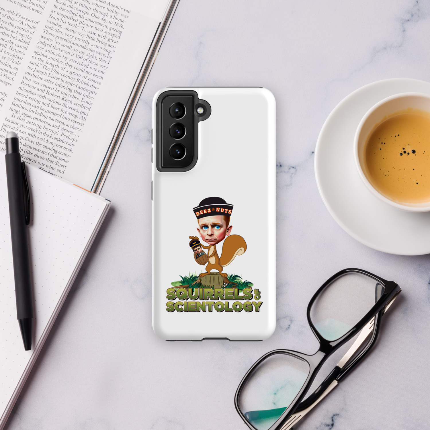 Tough case for Samsung® Phone - Squirrels Of Scientology - Deez Nuts