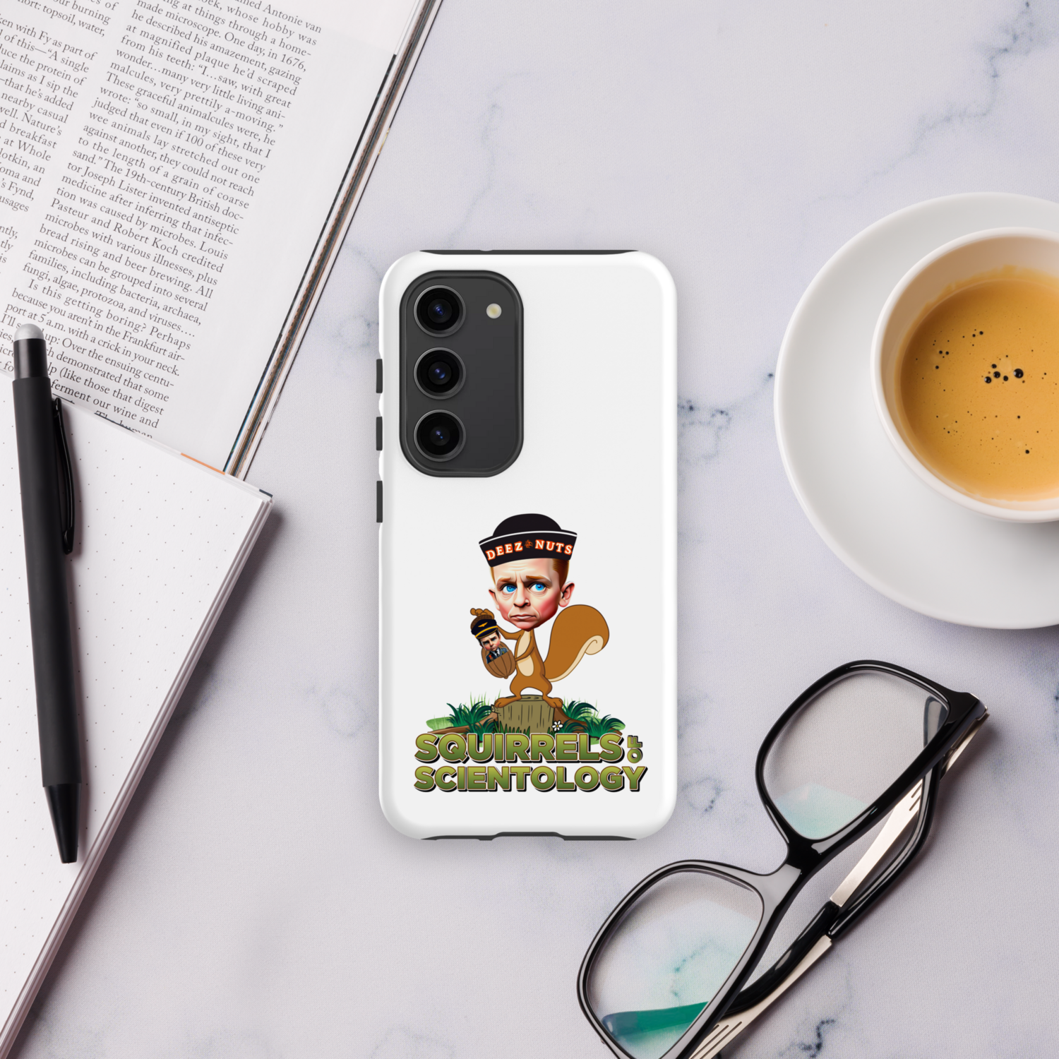 Tough case for Samsung® Phone - Squirrels Of Scientology - Deez Nuts