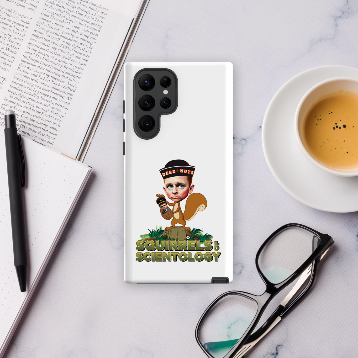 Tough case for Samsung® Phone - Squirrels Of Scientology - Deez Nuts