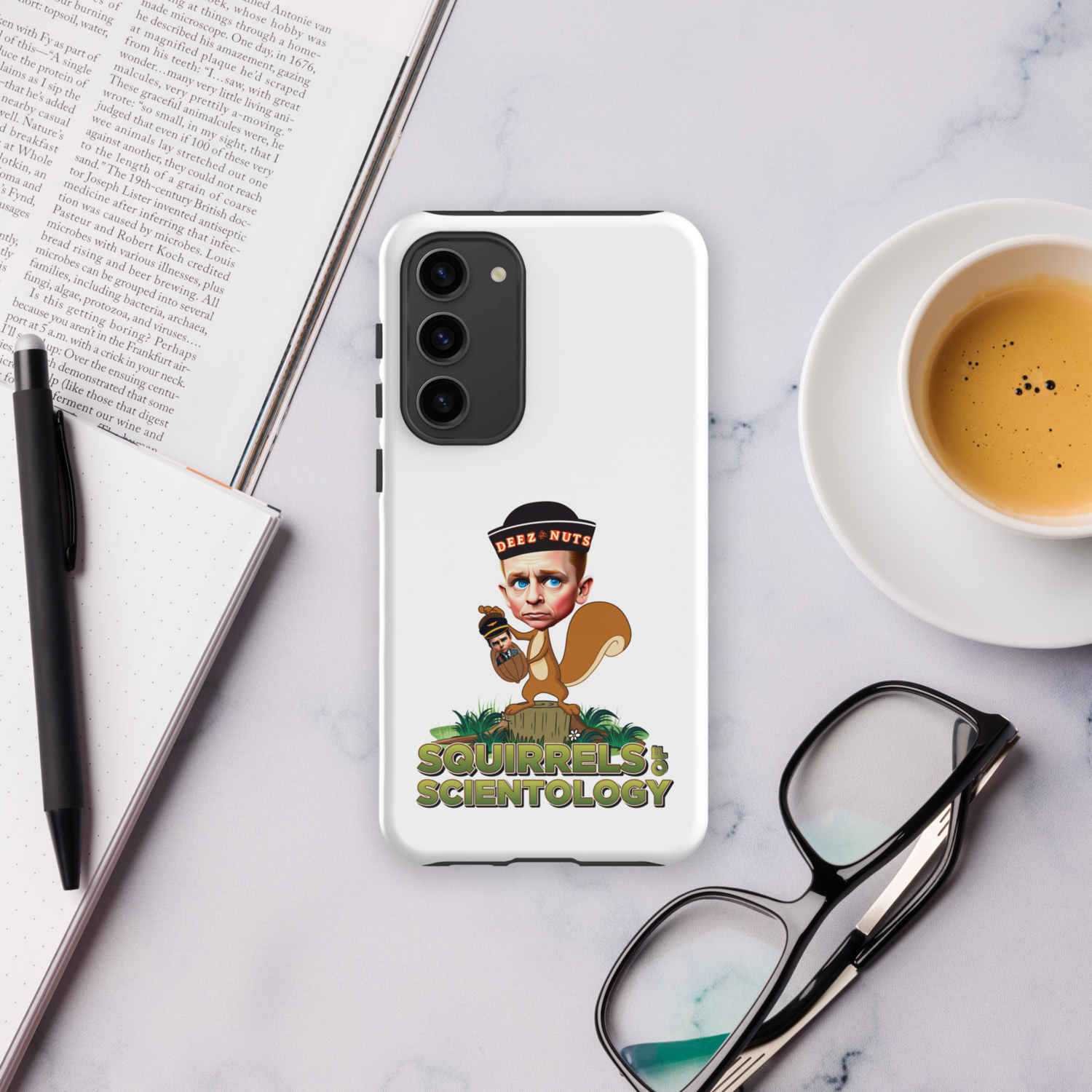Tough case for Samsung® Phone - Squirrels Of Scientology - Deez Nuts