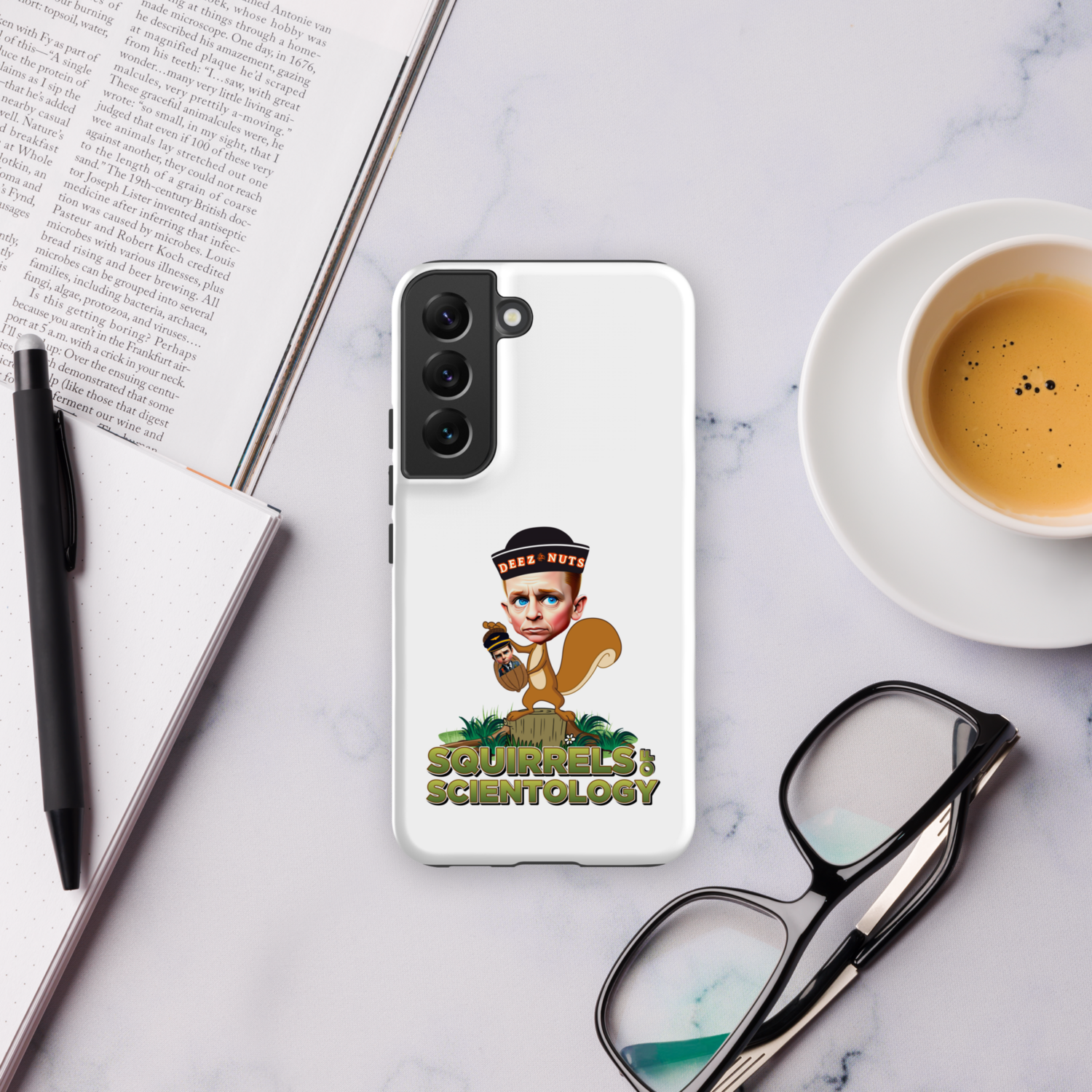 Tough case for Samsung® Phone - Squirrels Of Scientology - Deez Nuts
