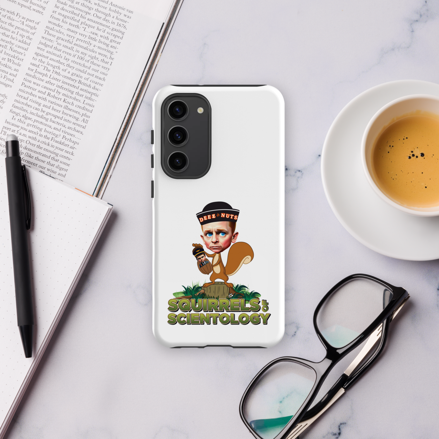 Tough case for Samsung® Phone - Squirrels Of Scientology - Deez Nuts