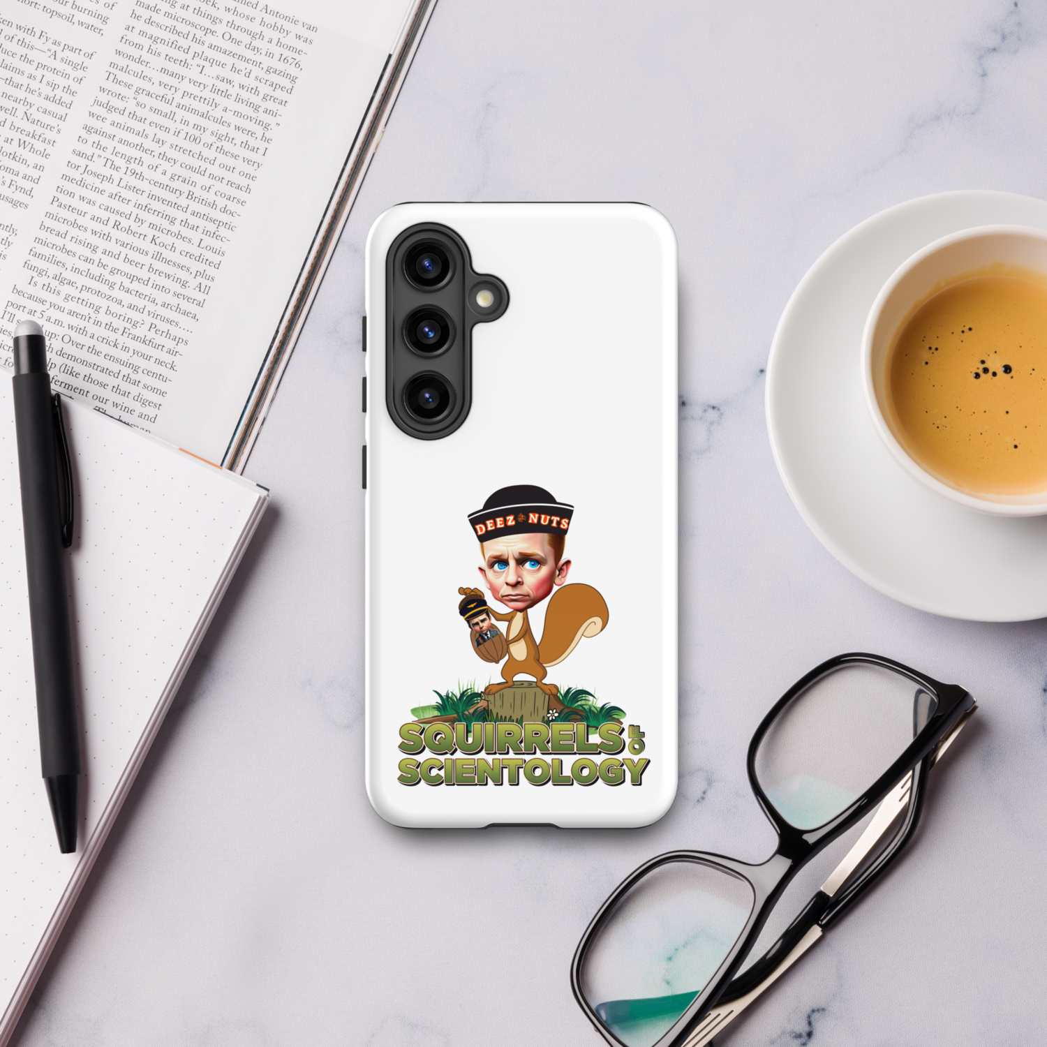 Tough case for Samsung® Phone - Squirrels Of Scientology - Deez Nuts