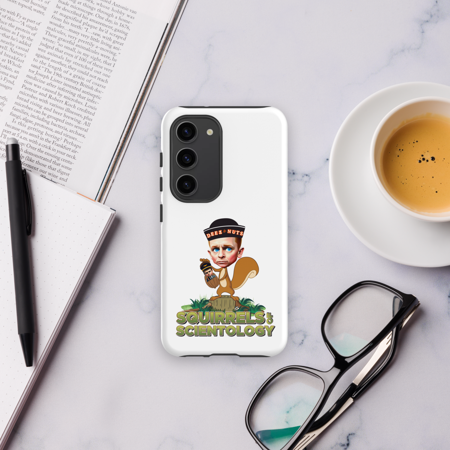 Tough case for Samsung® Phone - Squirrels Of Scientology - Deez Nuts