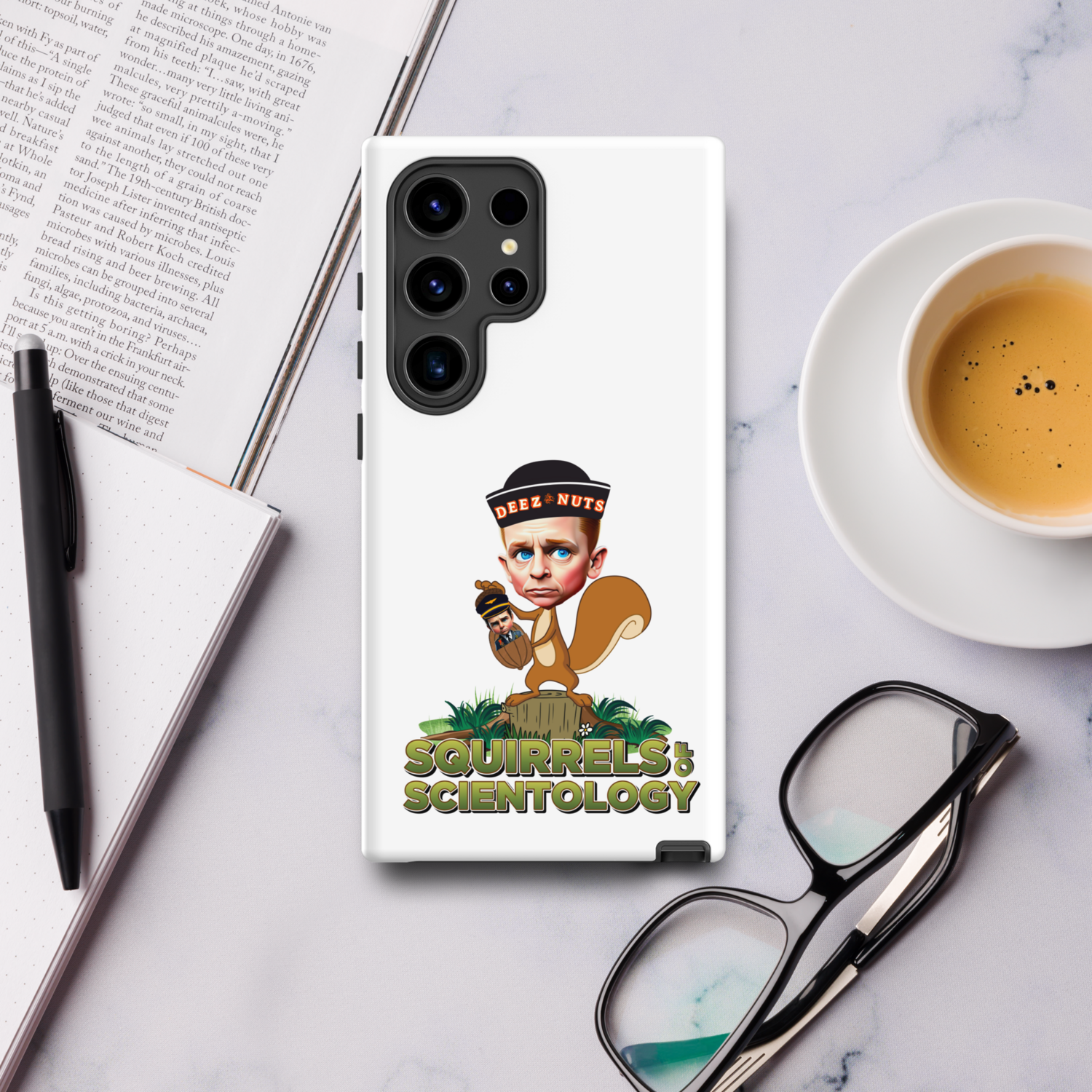 Tough case for Samsung® Phone - Squirrels Of Scientology - Deez Nuts